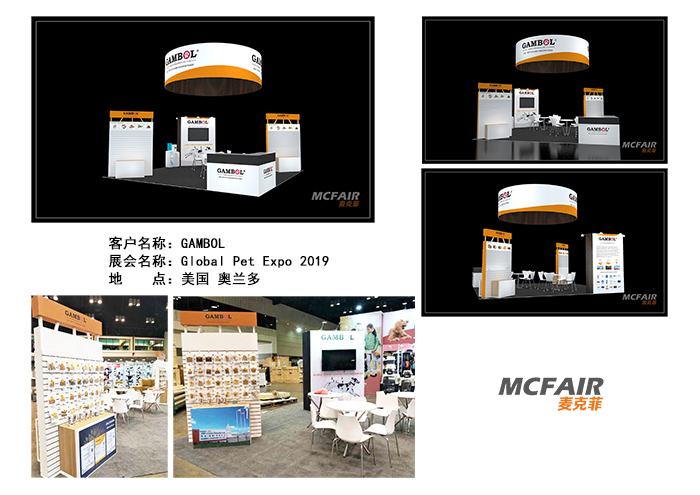 麦克菲成功助力GAMBOL亮相2019美国宠物展（Global Pet Expo）