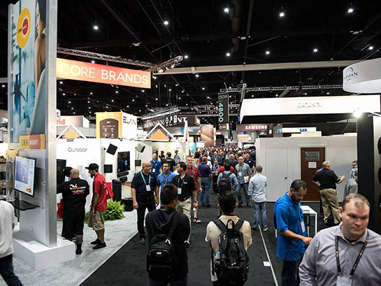 CEDIA Expo2019展览设计,美国CEDIA Expo展台搭建,CEDIA Expo智能家居展位设计